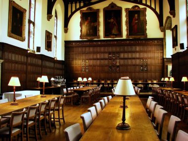 Magdalen College : Dining room clipart
