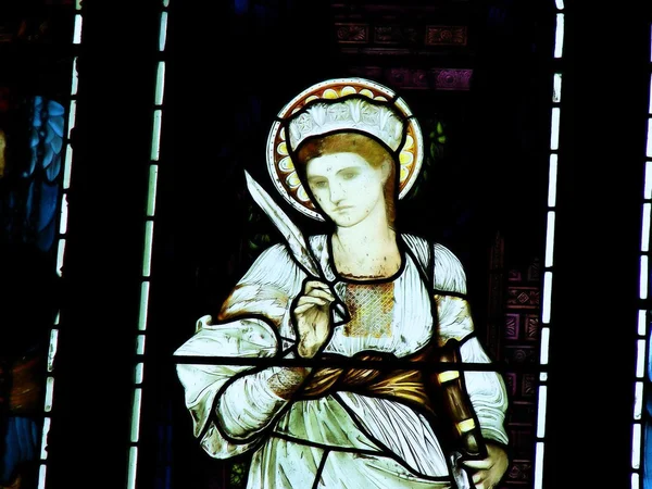 Okno kaplefönster av kapell — Stock fotografie