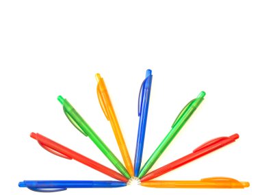 Ballpoint pens clipart