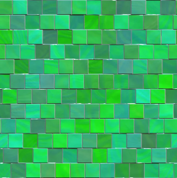 Zelená mozaika — Stock fotografie