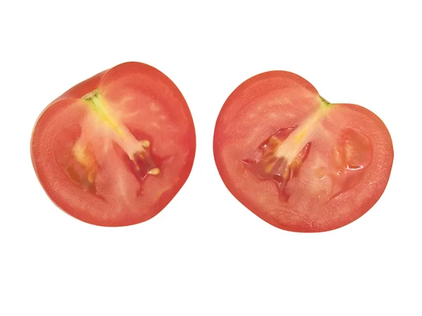 スラッシュのトマト — ストック写真