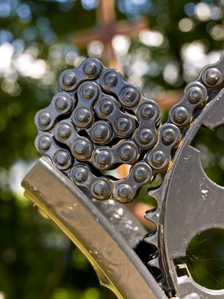 Motorcycle chain — Stock Photo, Image