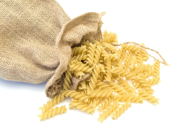 Zak van pasta — Stockfoto