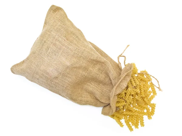 Säck med pasta — Stockfoto