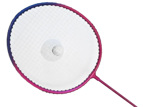 Badminton Raket ve raketle — Stok fotoğraf