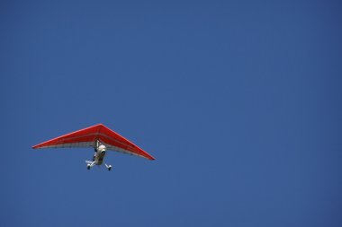 Hang-glider clipart