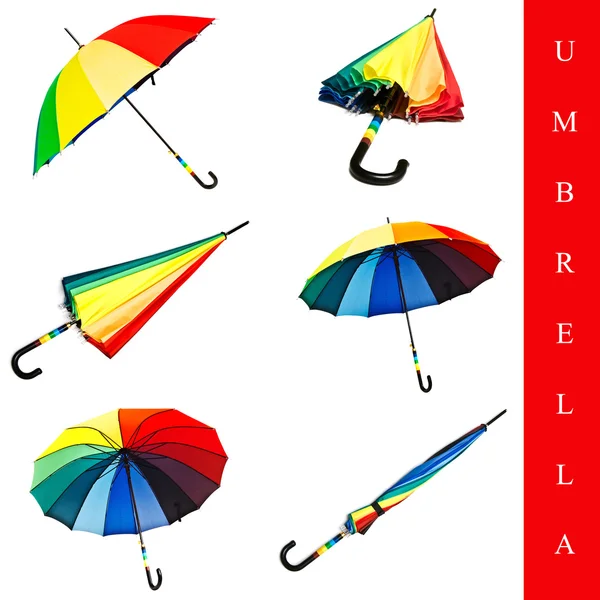 Zestaw parasol — Zdjęcie stockowe