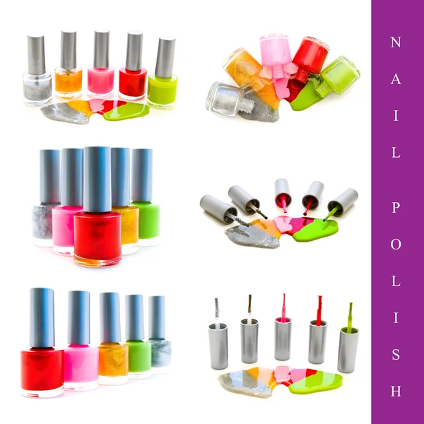 Nail polish set — Stock Photo, Image
