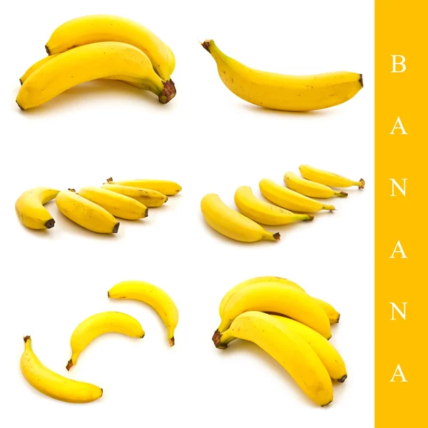 Banana set — Stock Photo, Image