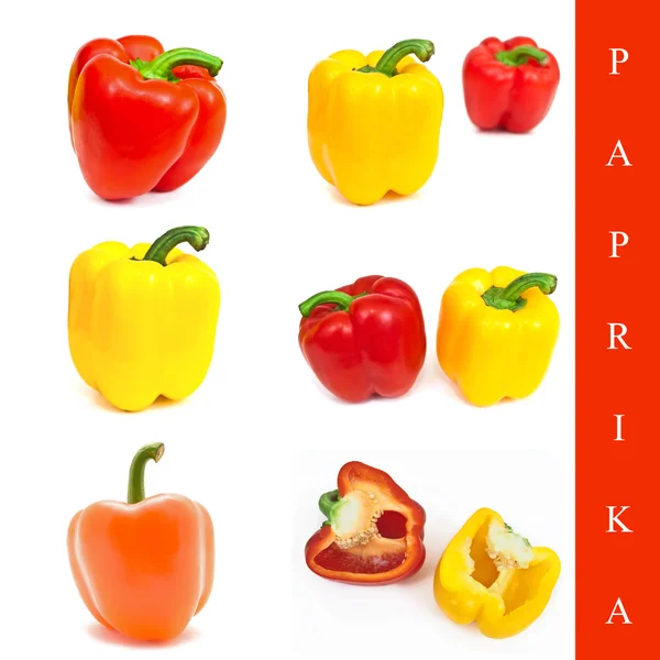 Paprika-Set — Stockfoto