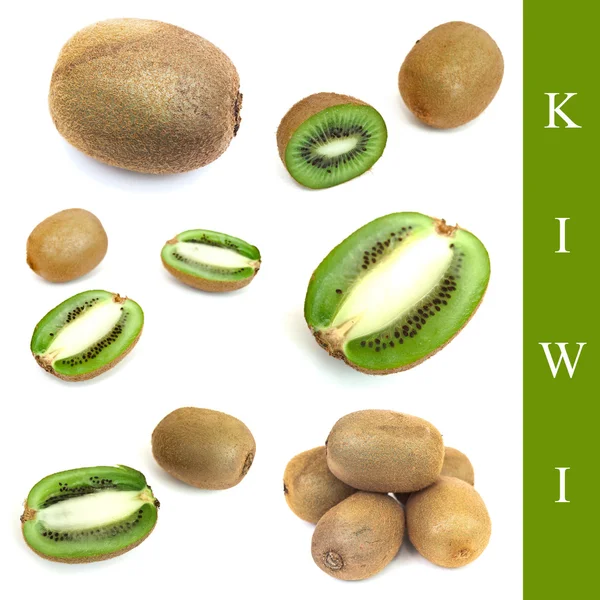 Conjunto de kiwi — Fotografia de Stock