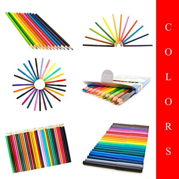 Conjunto de cores — Fotografia de Stock