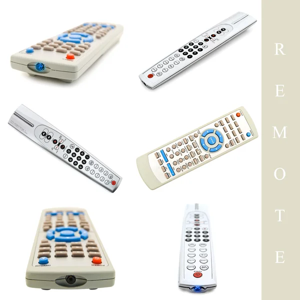 Set of remote controls — Stock Photo, Image