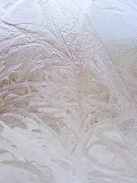 霜窗口 — 图库照片
