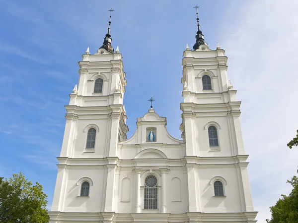 백색 교회 — 스톡 사진