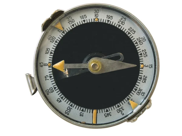 Geïsoleerd kompas — Stockfoto