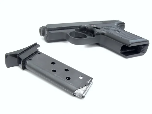 Pistola y cargador — Foto de Stock