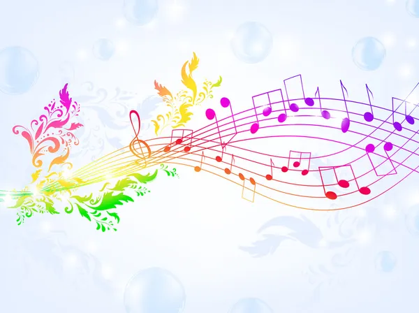 Музыкальные фантазии — стоковый вектор
