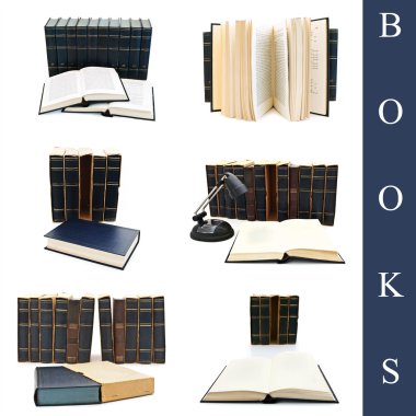 Books set clipart