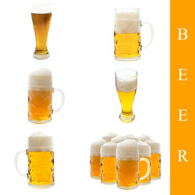 Beer set clipart