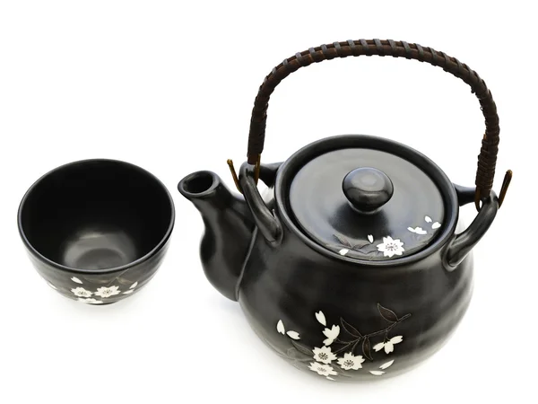Çince çay töreni için sofra — Stok fotoğraf