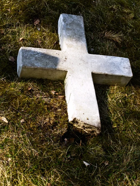 Croce del cimitero — Foto Stock