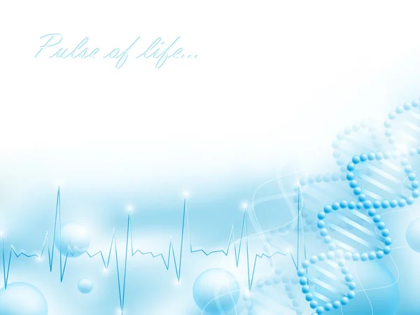 Pulse of life — Stock Vector