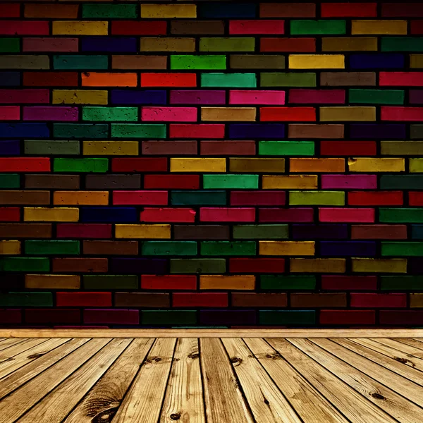 Regenboog interieur — Stockfoto
