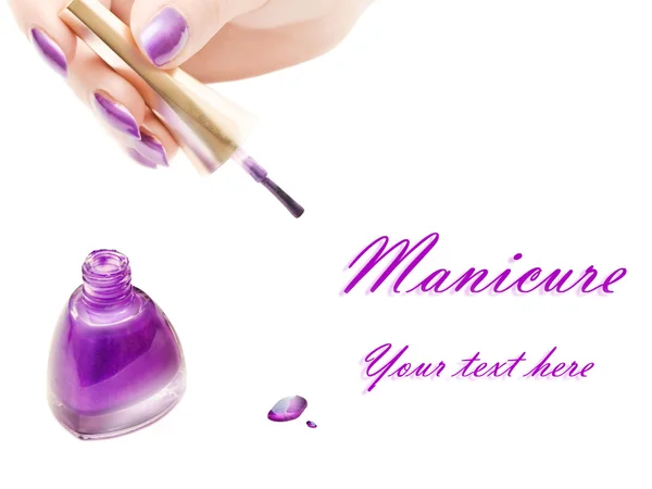 Manicure — Foto Stock