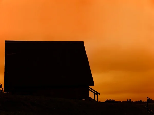 夜の田舎 — ストック写真