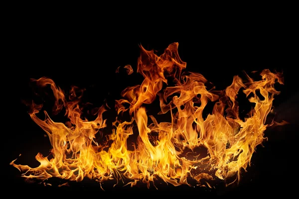 Isolierte Flamme — Stockfoto