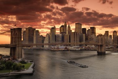 New york cityscape clipart