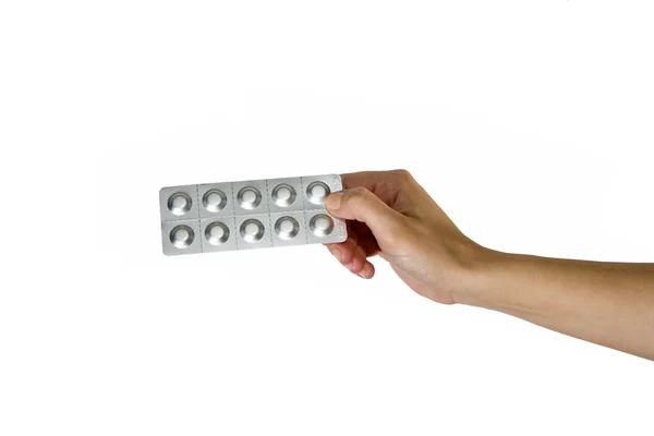 Pacchetto di pillole — Foto Stock