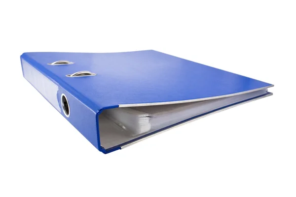 Blue folder — Stock Photo, Image