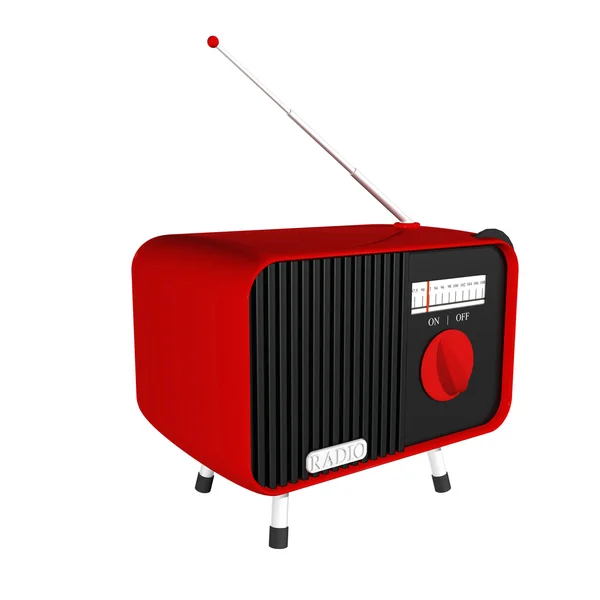 复古收音机 — 图库照片