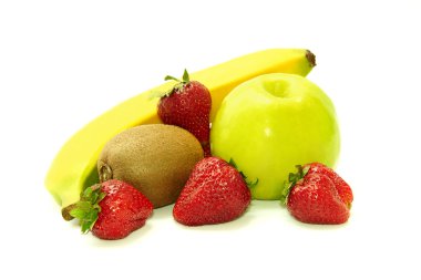 Fresh fruits clipart