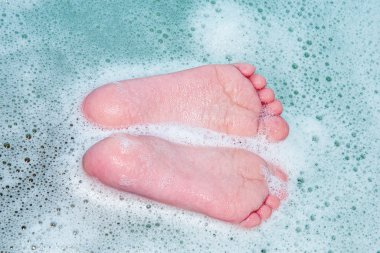 köpük yapışmasını feet