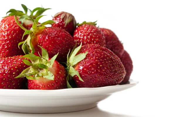 stock image Strawberry on a dish