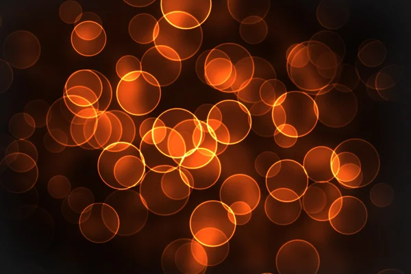 Oranje textuur, ronde bokeh — Stockfoto