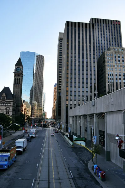 Toronto Queen Street — стоковое фото