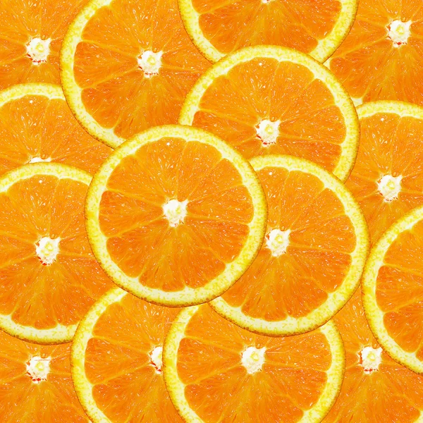 Colored oranges Stock Photo