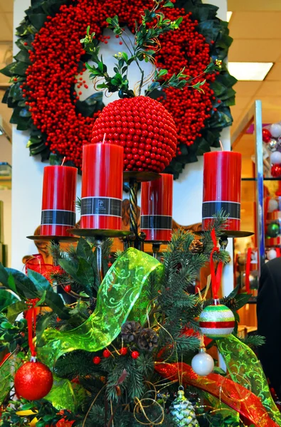 Karácsonyi dekoráció ház — Stock Fotó