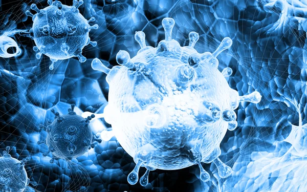Wirus grypy — Zdjęcie stockowe