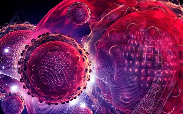 Вирус гепатита — стоковое фото
