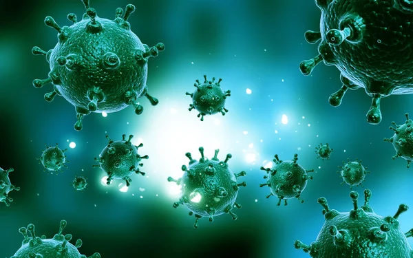 Вірусу грипу Ліцензійні Стокові Зображення