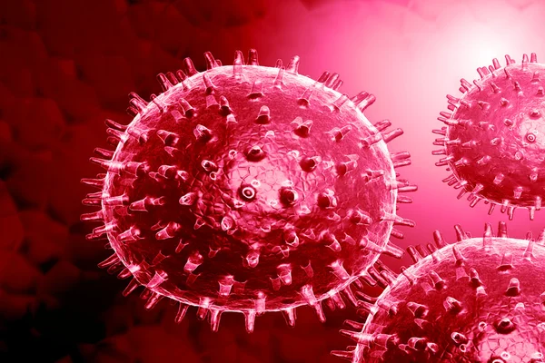 Virus chřipky — Stock fotografie