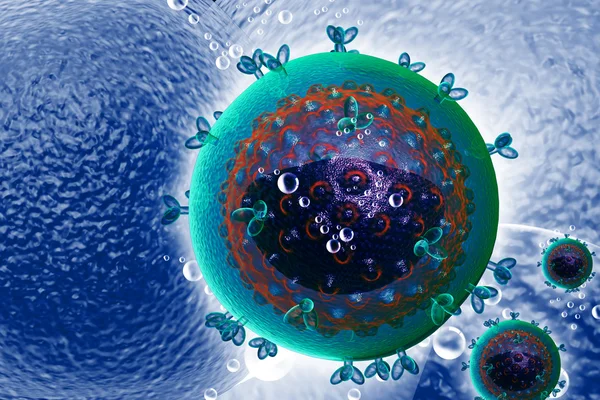 HIV Virus — Stock Photo, Image