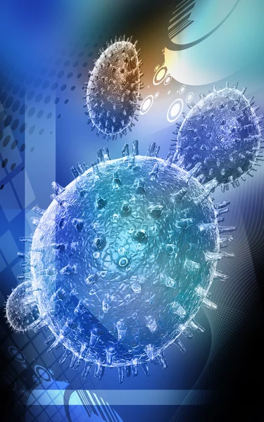 Wirus grypy — Zdjęcie stockowe