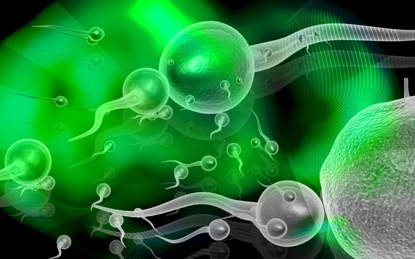 Sperma — Zdjęcie stockowe