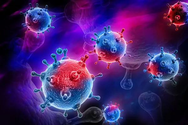 Вірусу грипу Стокова Картинка